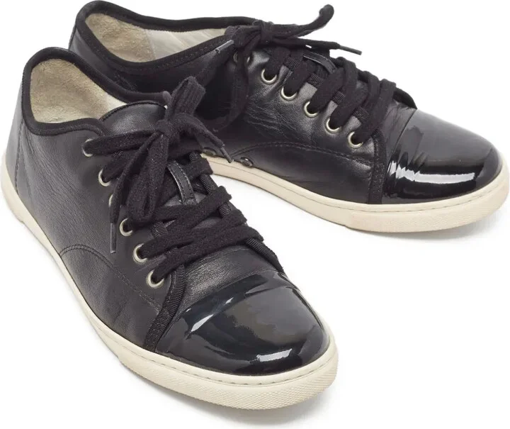Leather Low-Top Sneakers - Image 2