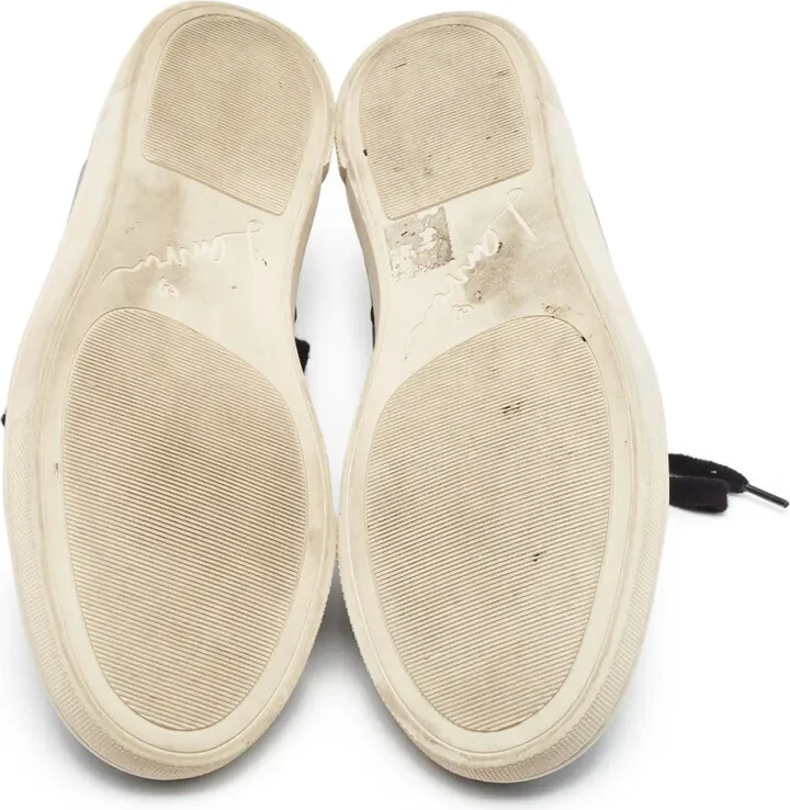 Leather Low-Top Sneakers - Image 5