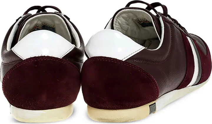 Leather Low-Top Sneakers - Image 4