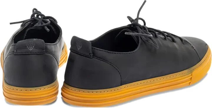 Leather Low-Top Sneakers - Image 3