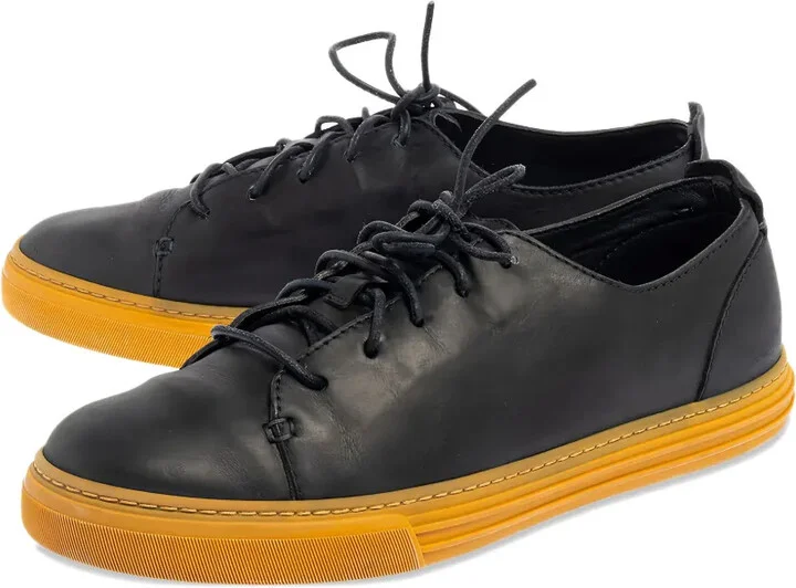 Leather Low-Top Sneakers - Image 4