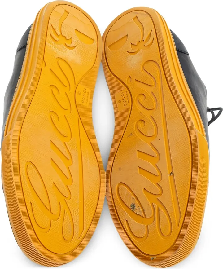 Leather Low-Top Sneakers - Image 5