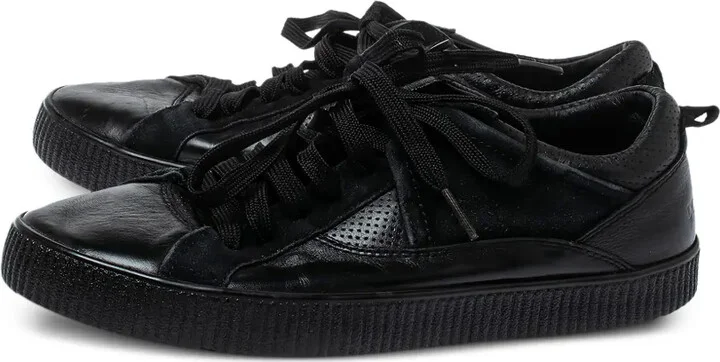 Leather Low-Top Sneakers - Image 2
