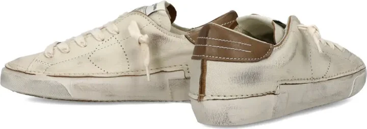Leather Low-Top Sneakers - Image 5