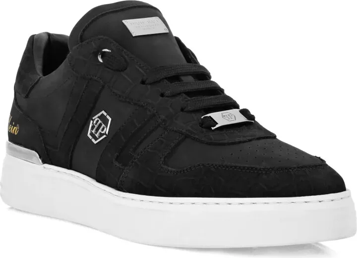 Leather Low-Top Sneakers - Image 2
