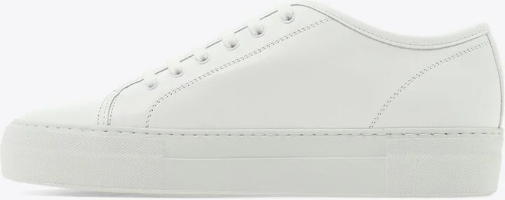 Leather Low-Top Sneakers - Image 2