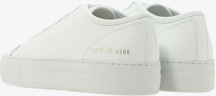 Leather Low-Top Sneakers - Image 3