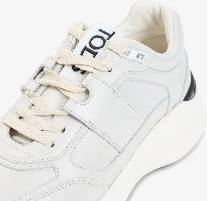 Leather Low-Top Sneakers - Image 3