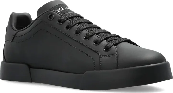 Leather Low-Top Sneakers - Image 2