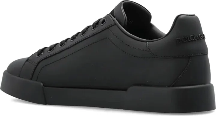 Leather Low-Top Sneakers - Image 4