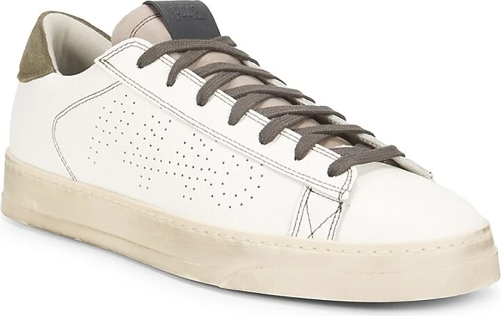 Leather Low-Top Sneakers - Image 2