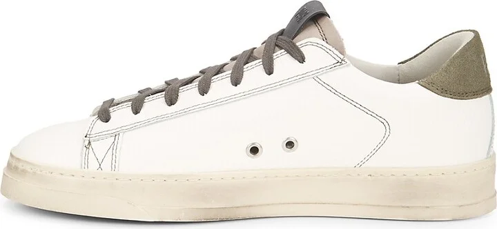 Leather Low-Top Sneakers - Image 4