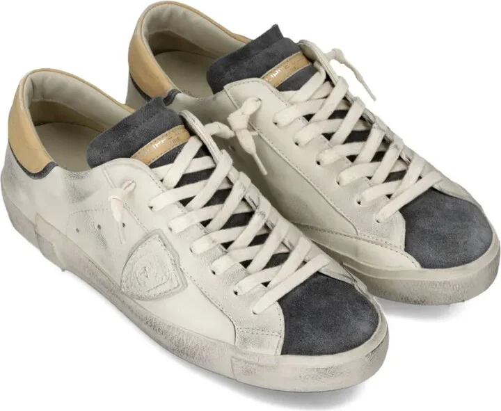 Leather Low-Top Sneakers - Image 2