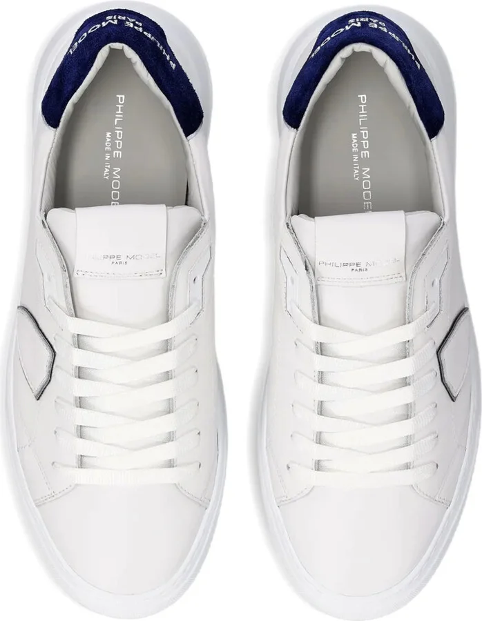 Leather Low-Top Sneakers - Image 3