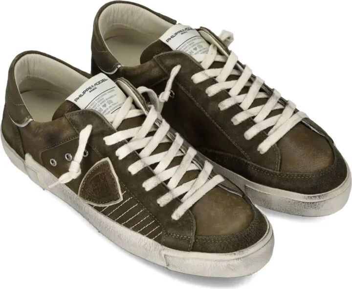 Leather Low-Top Sneakers - Image 2
