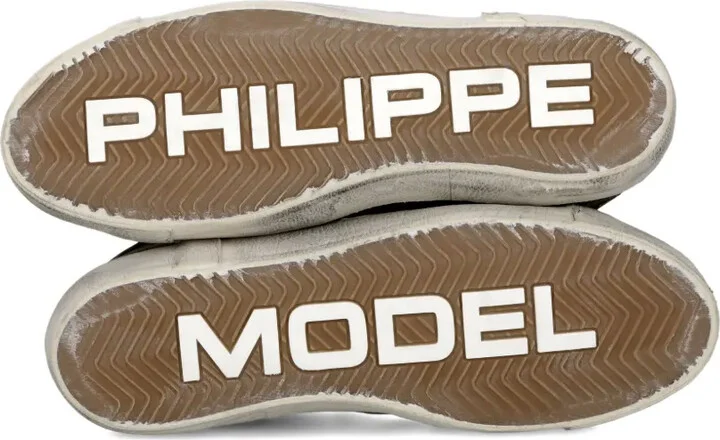 Leather Low-Top Sneakers - Image 4