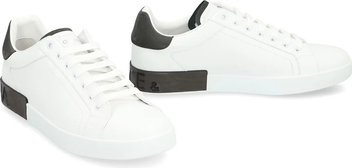 Leather Low-top Sneakers - Image 3