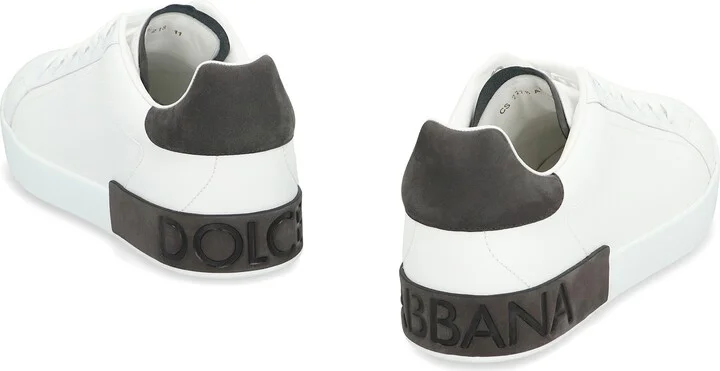 Leather Low-top Sneakers - Image 4