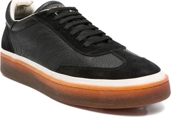 Leather Low-Top Sneakers - Image 2