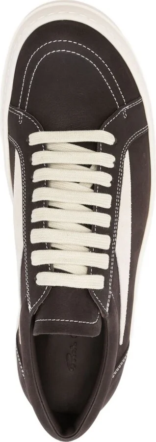 Leather Low-Top Sneakers - Image 4