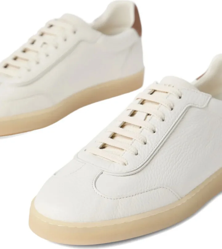 Leather Low-Top Sneakers - Image 4