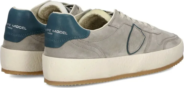 Leather Low-Top Sneakers - Image 3