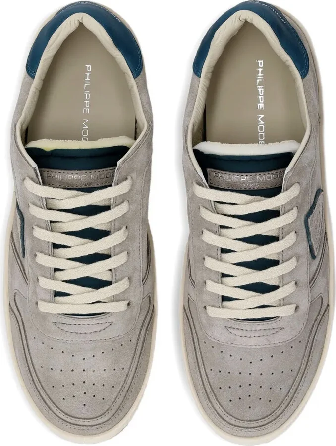 Leather Low-Top Sneakers - Image 4