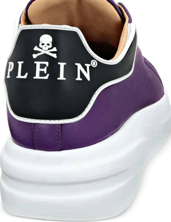 Leather Low-Top Sneakers - Image 3