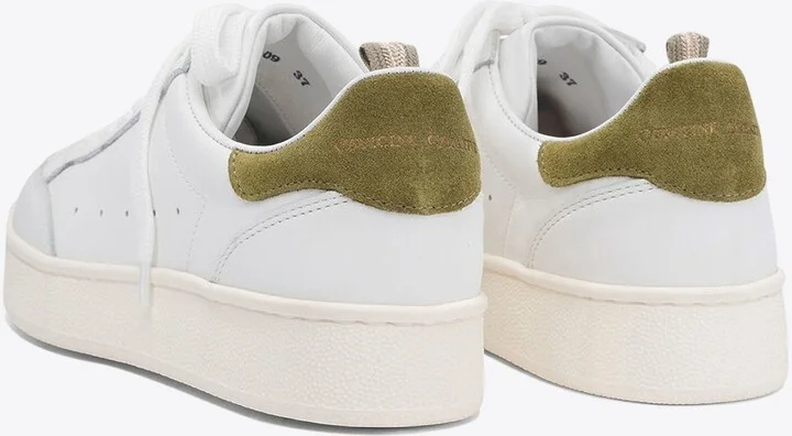 Leather Low-Top Sneakers - Image 3