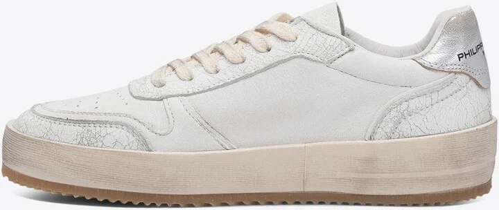 Leather Low-Top Sneakers - Image 2