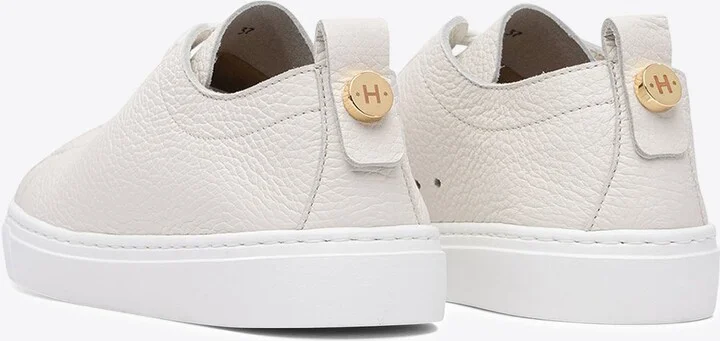 Leather Low-Top Sneakers - Image 3