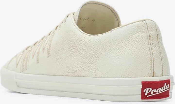 Leather Low-Top Sneakers - Image 2