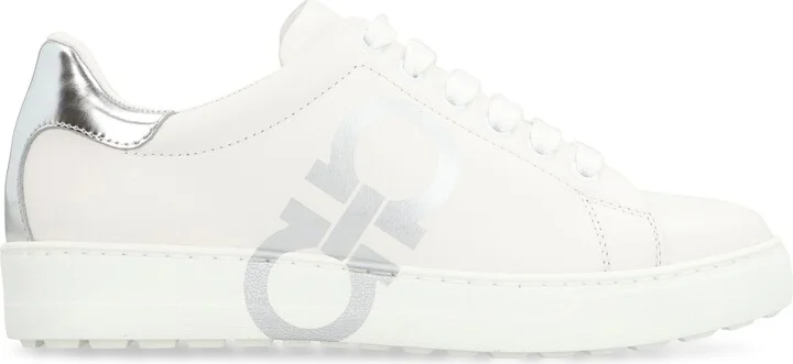 Leather Low-top Sneakers - Image 2