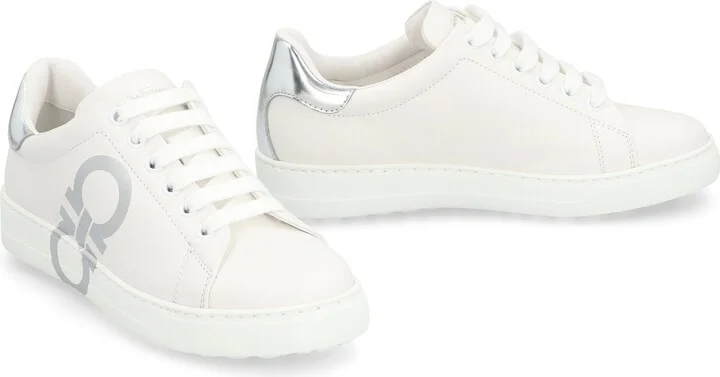 Leather Low-top Sneakers - Image 3