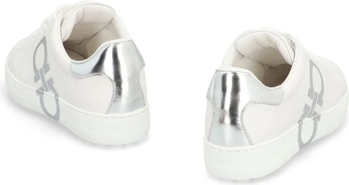 Leather Low-top Sneakers - Image 4