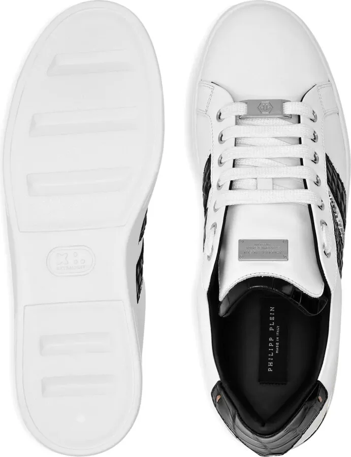 Leather Low-Top Sneakers - Image 3