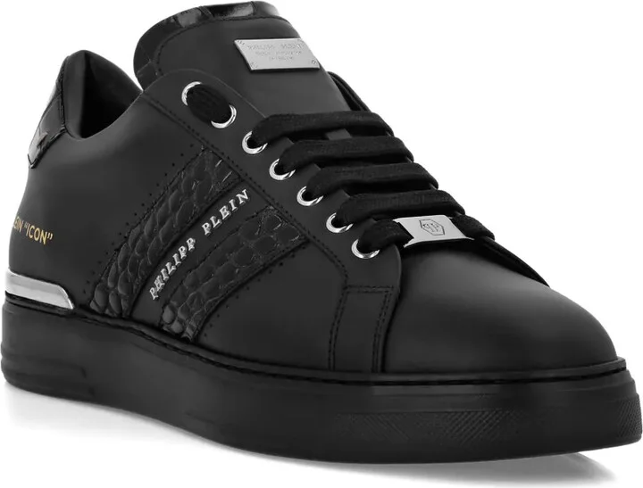 Leather Low-Top Sneakers - Image 2