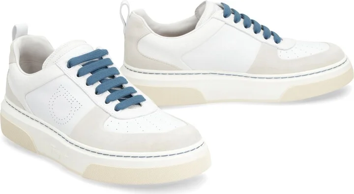 Leather Low-top Sneakers - Image 3