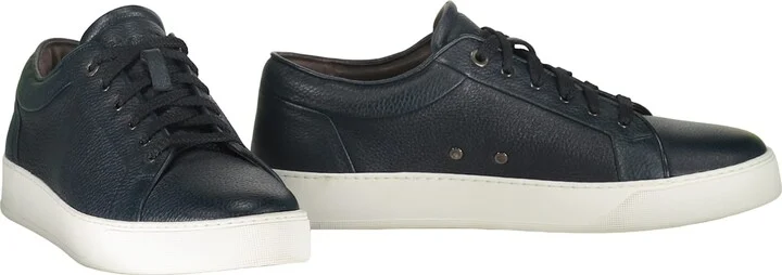 Leather Low-top Sneakers - Image 2
