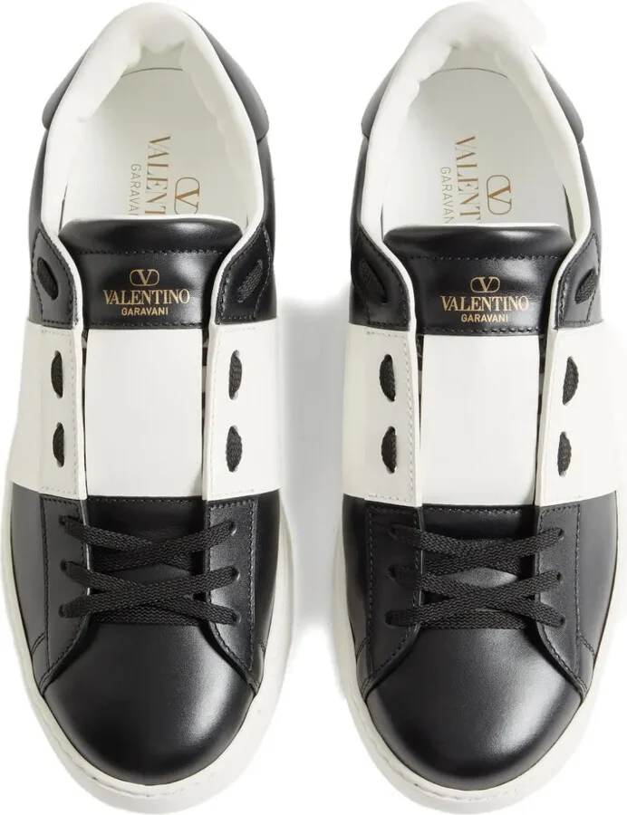 Leather Low-Top Sneakers - Image 3