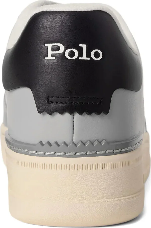 Leather Low-Top Sneakers - Image 3