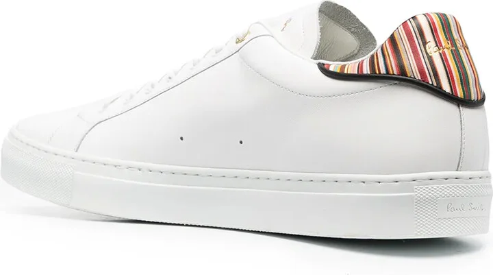 Leather Low-Top Sneakers - Image 3