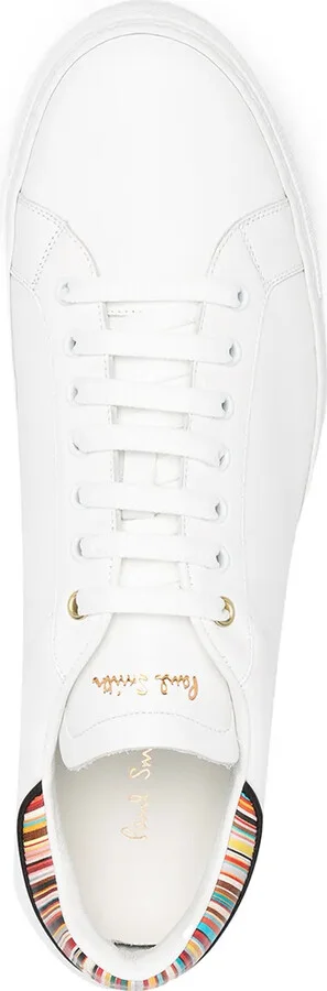 Leather Low-Top Sneakers - Image 4