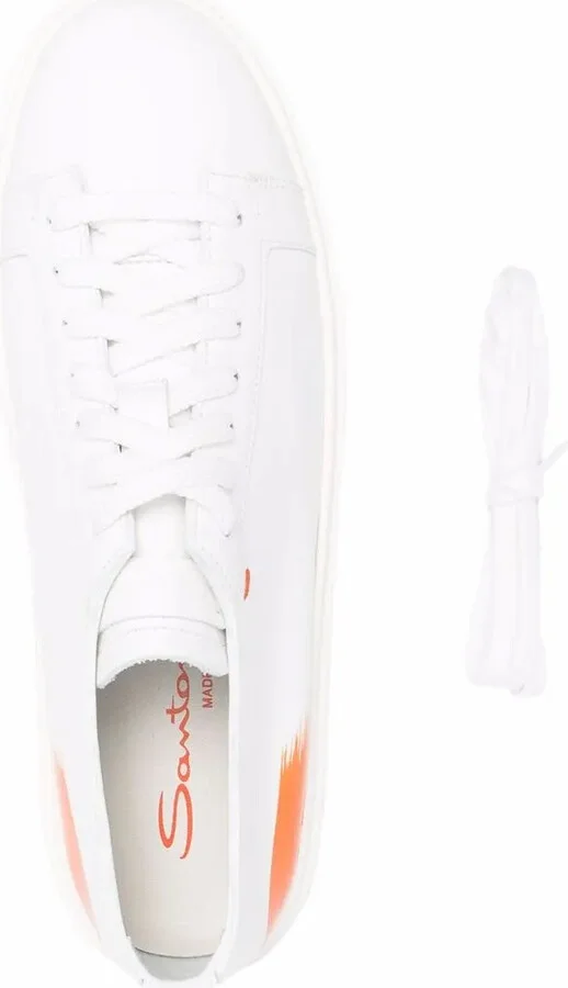 Leather Low-Top Sneakers - Image 4
