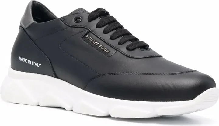 Leather Low-Top Sneakers - Image 2