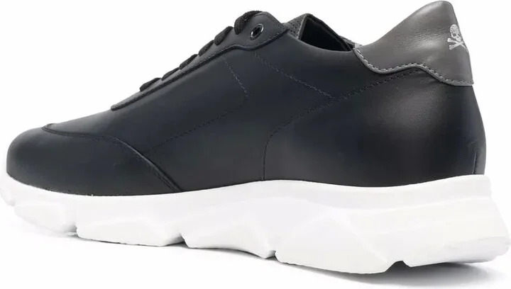 Leather Low-Top Sneakers - Image 3