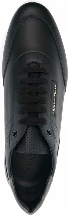 Leather Low-Top Sneakers - Image 4
