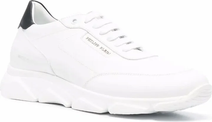 Leather Low-Top Sneakers - Image 2