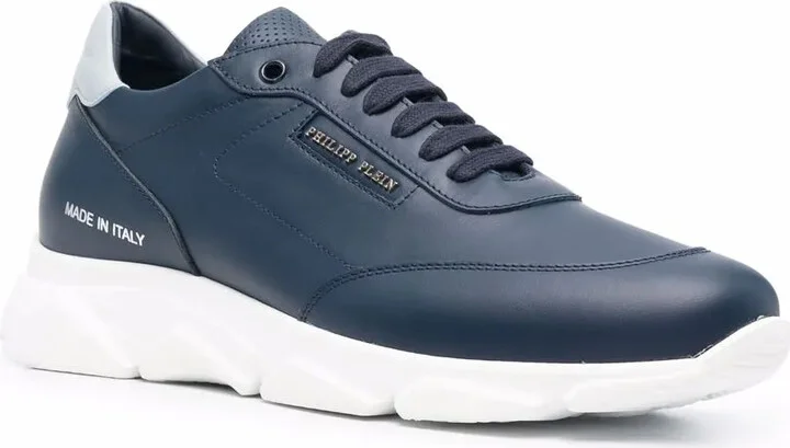 Leather Low-Top Sneakers - Image 2