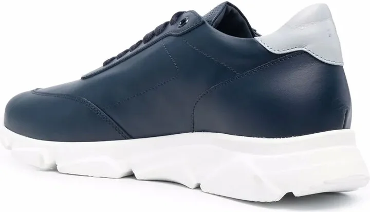 Leather Low-Top Sneakers - Image 3